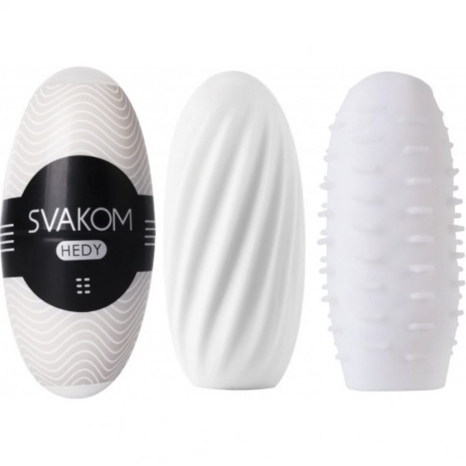 Мастурбатор SVAKOM HEDY белый SSMC02-WHITE_One